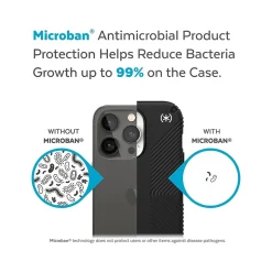 Speck Presidio2 Grip MagSafe Black/White Case for iPhone 14 Pro (150146-D143)