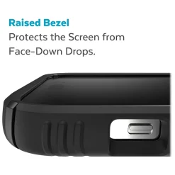 Speck Presidio2 Grip MagSafe Black/White Case for iPhone 14 Pro Max (150088-D143)