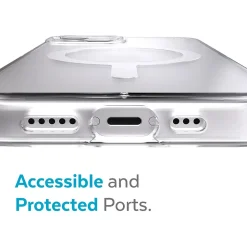 Speck Presidio Perfect-Clear Compatible with MagSafe Clear Case for iPhone 13 (141760-5085)