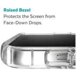Speck Presidio Perfect-Clear MagSafe Clear/Silver Case for iPhone 14 Pro Max (150090-3080)
