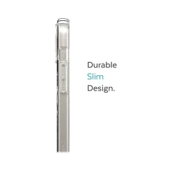 Speck Presidio Perfect-Clear MagSafe Clear/Silver Case for iPhone 14 Plus (150119-3080)