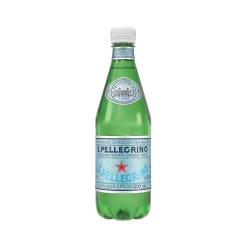 S.Pellegrino Sparkling Natural Mineral Water, 16.9 Fl oz. Plastic Bottles, 24/Carton (12161701)