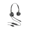Spracht Wired Noise Canceling Stereo On Ear Computer Headset, Black (HS-WD-USB-2)