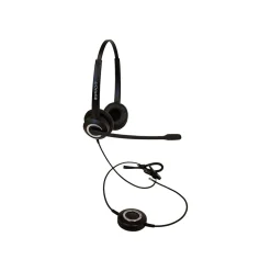 Spracht ZUM Noise Canceling Stereo Headset, Over-the-Head, Black (ZUMRJ9B)
