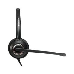 Spracht ZUM RJ9M Noise-Canceling Mono Deskphone On Ear Headset, RJ-9 (ZUMRJ9M)