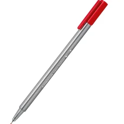 Staedtler triplus Fineliner 334 Felt Pens, Super Fine Point, Assorted Ink, 10 Pack (334 SB10US)