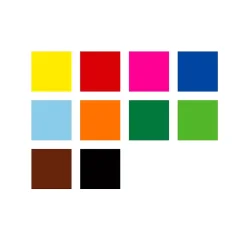 Staedtler triplus Fineliner 334 Felt Pens, Super Fine Point, Assorted Ink, 10 Pack (334 SB10US)