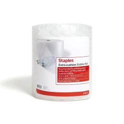 Staples 5/16" Bubble Roll, 12" x 30', Clear (ST59157)
