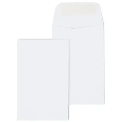 Staples #1 Coin Envelope, 2 1/4" x 3 1/2", White, 100/Pack (50182)