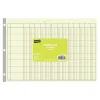 Staples 13 Columns Columnar Book, 16.31"W x 11"H, Green (ST18868)