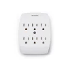 Staples 6 Outlet Adapter, White (22145)
