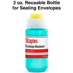 Staples 2 oz. Envelope Moistener, Blue (ST160788-CC)