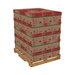 Staples 30% Recycled 8.5" x 11" Copy Paper, 20 lbs., 92 Brightness, 500 Sheets/Ream, 400 Reams/Pallet (1893)