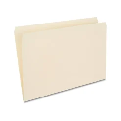 Staples 30% Recycled File Folder, Straight Cut, Legal Size, Manila, 100/Box (ST116889/116889)