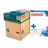 Staples 50% Recycled Heavyweight 8.5" x 11" Multipurpose Paper, 28 lbs., 96 Brightness, 500/Ream, 5 Reams/Carton (86058)