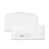 Staples #10 Window Envelopes, 4 1/8" x 9 1/2", White Wove, 500/Box (ST50151-CC)