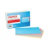 Staples® 4" x 6" Heavyweight Assorted Pastel Index Cards, 100/Pack (50999)