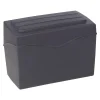 Staples 3" x 5" Index Card File, Black (36936)