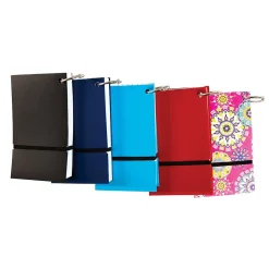 Staples 5" x 3" Index Cards on a Ring, Wide Ruled, Assorted Designs and Colors (TR55162-US)