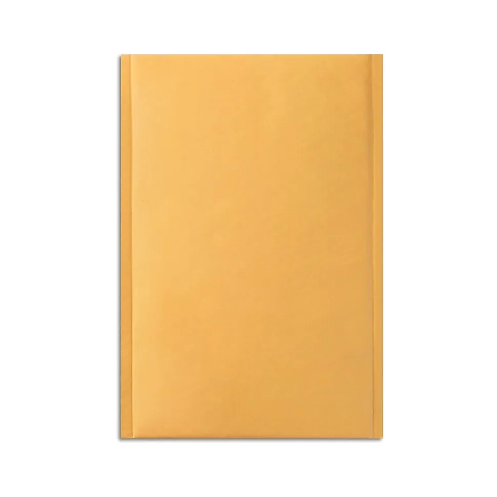 Staples 10.25" x 13.5" Self-Sealing Bubble Mailer, #4, Kraft, 100/Carton (ST56595)