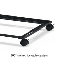 Staples Adjustable File Caddy, Letter/Legal, Black (ST52140-CC)