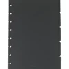 Staples® Arc System Tab Dividers, Black, 5-5/6" x 8-1/2"