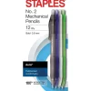 Staples® Aura™ Mechanical Pencils 0.9mm Assorted 12pk [50370]