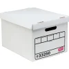 Staples Basic Duty Corrugated File Boxes, Letter/Legal Size, White, 15/Pack (33250)