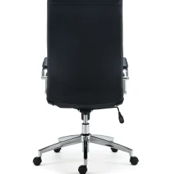Staples Bentura Ergonomic Bonded Leather Swivel Managers Chair, Black (53234)