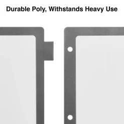 Staples Better Print & Apply Label Plastic Divider, 8 Tabs, Assorted Colors, 1 Set (ST23281/23281)