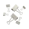 Staples Binder Clips, Assorted, Satin Silver, 30/Pack (21599)