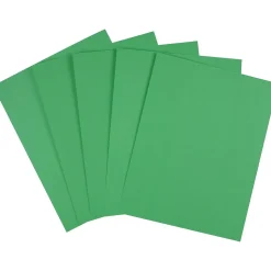 Staples Brights Multipurpose Paper, 24 lbs., 8.5" x 11", Dark Green, 500/Ream (20103)