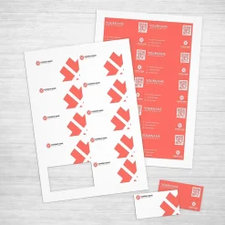 Staples Business Cards, 3.5"W x 2"L, White 250/Pack (14633-CC)