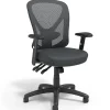 Staples Carder Ergonomic Fabric Swivel Computer and Desk Chair, Black (24115-CC)