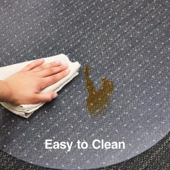 Staples® Carpet Chair Mat, Medium-Pile, Clear (28594)