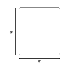 Staples Carpet Chair Mat, 46