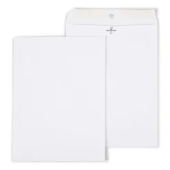 Staples Clasp Catalog Envelopes, 9"L x 12"H, White, 100/Box (570253/14210)