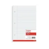 Staples® College Ruled Filler Paper, 5.5" x 8.5", 3-Hole Punched, White, 100 Sheets/Pack (ST12301D)