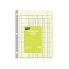 Staples Columnar Books, 100 Pages, 5 Columns, Green, 2/Pack (217851ABF)