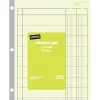 Staples Columnar Pads, 2-Columns, 50 Sheets, Green, 2/Pack (217828)
