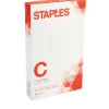 Staples Copy Paper, 8.5" x 14", 20 lbs., White, 500 Sheets/Ream (127035/08635-0)