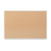 Staples Cork Bulletin Board, Aluminum Frame, 6'W x 4'H (28317-CC)