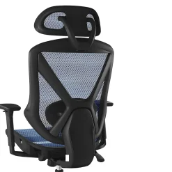 Staples® Dexley Ergonomic Mesh Swivel Task Chair, Blue (UN59375)