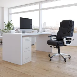 Staples 3-Drawer Mobile Vertical File Cabinet, Letter Size, Lockable, 26.9