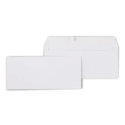 Staples EasyClose #10 Business Envelopes, 4 1/8" x 9 1/2", White, 500/Box (50306)