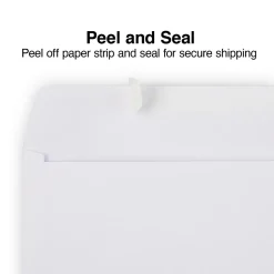 Staples EasyClose #9 Business Envelopes, 3 7/8" x 8 7/8", White, 500/Box (570235N)