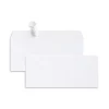 Staples EasyClose #10 Business Envelopes, 4 1/8" x 9 1/2", White, 25/Box (594410/19001)