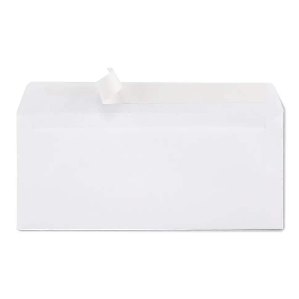 Staples EasyClose #10 Business Envelopes, 4 1/8" x 9 1/2", White, 25/Box (594410/19001)