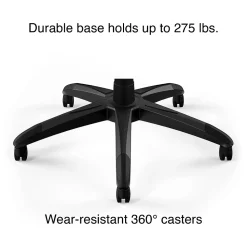 Staples Emerge Vortex Bonded Leather Ergonomic Gaming Chair, Black and Red (51465-CC)