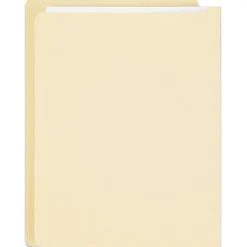 Staples End Tab File Folder, Straight Cut, Letter Size, Manila, 100/Box (ST62570)
